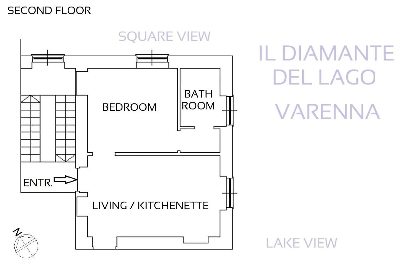 Apartment Il Diamante Del Lago Varenna